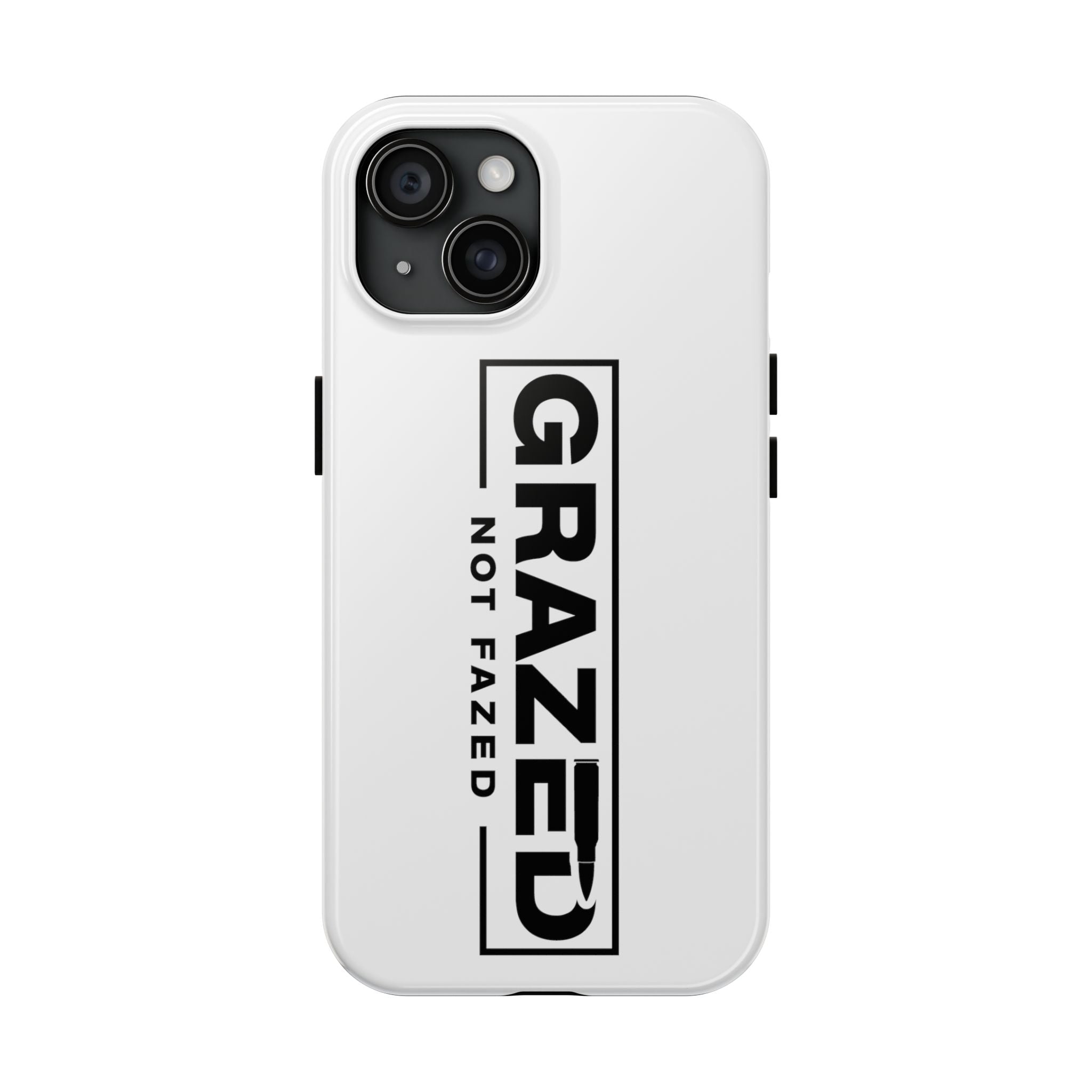 Classic Logo Phone Case - White