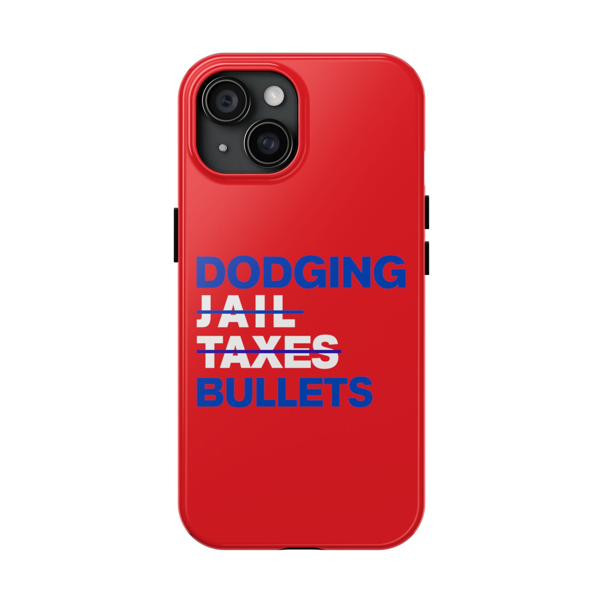 DODGING BULLETS Phone Case - Red